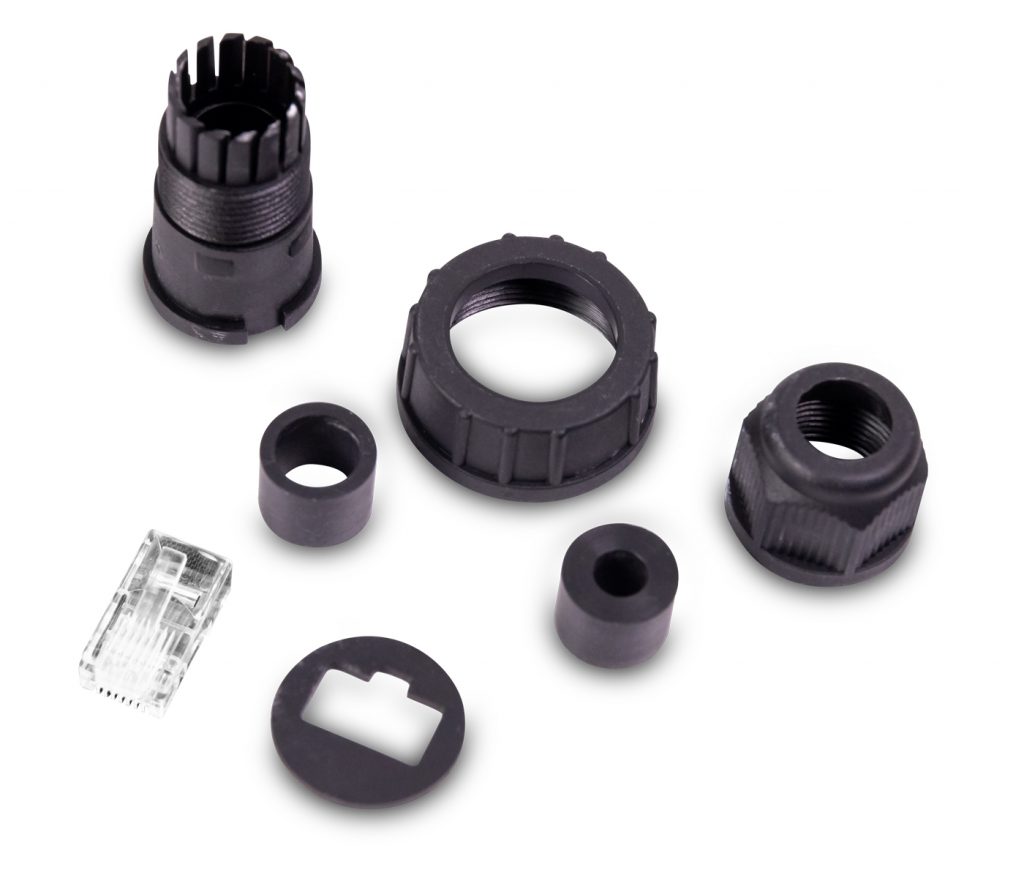 Waterproof RJ45 Cable Ends Wakespeed